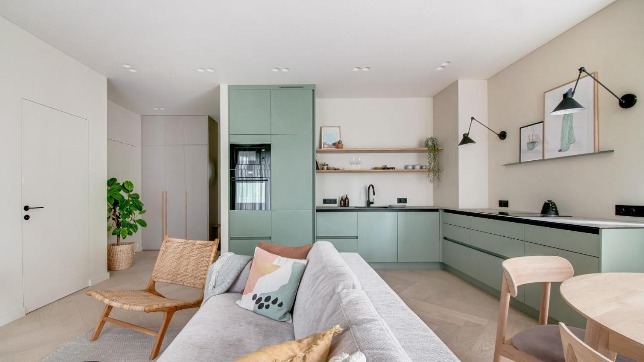 #Stayhere - Brand New Unique Designer 1Bdr In Trendy Neighbourhood Вильнюс Экстерьер фото