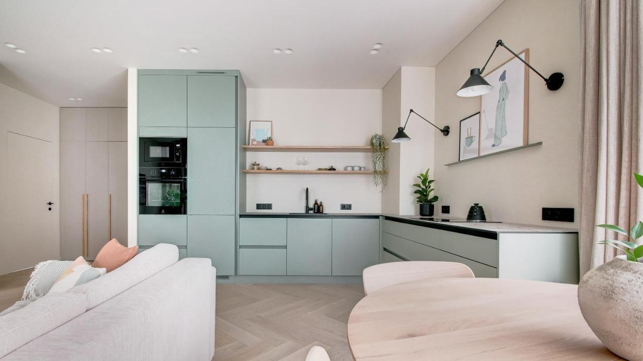 #Stayhere - Brand New Unique Designer 1Bdr In Trendy Neighbourhood Вильнюс Экстерьер фото